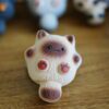 941 (11) Japanese Style Zisha Yixing Clay Kitten teapet