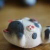 941 (13) Japanese Style Zisha Yixing Clay Kitten teapet