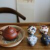 941 (16) Japanese Style Zisha Yixing Clay Kitten teapet