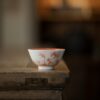Chinese Red Ceramic Bamboo 150ml Gaiwan11 Chinese Red Ceramic Bamboo 150ml Gaiwan