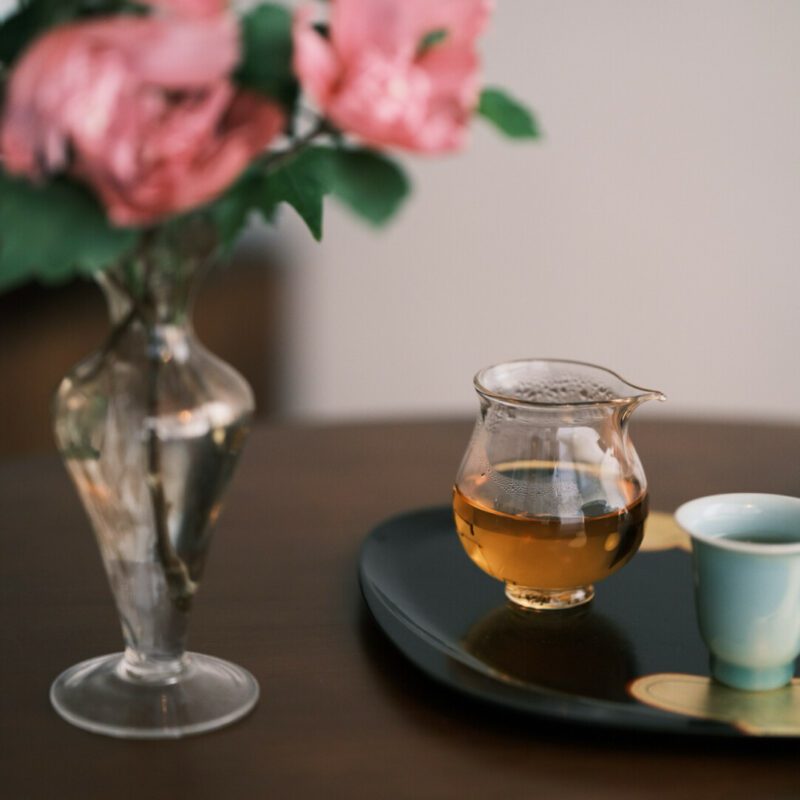 Elegant Heat Resistant Glass 120ml Fair Cup Gong Dao Bei