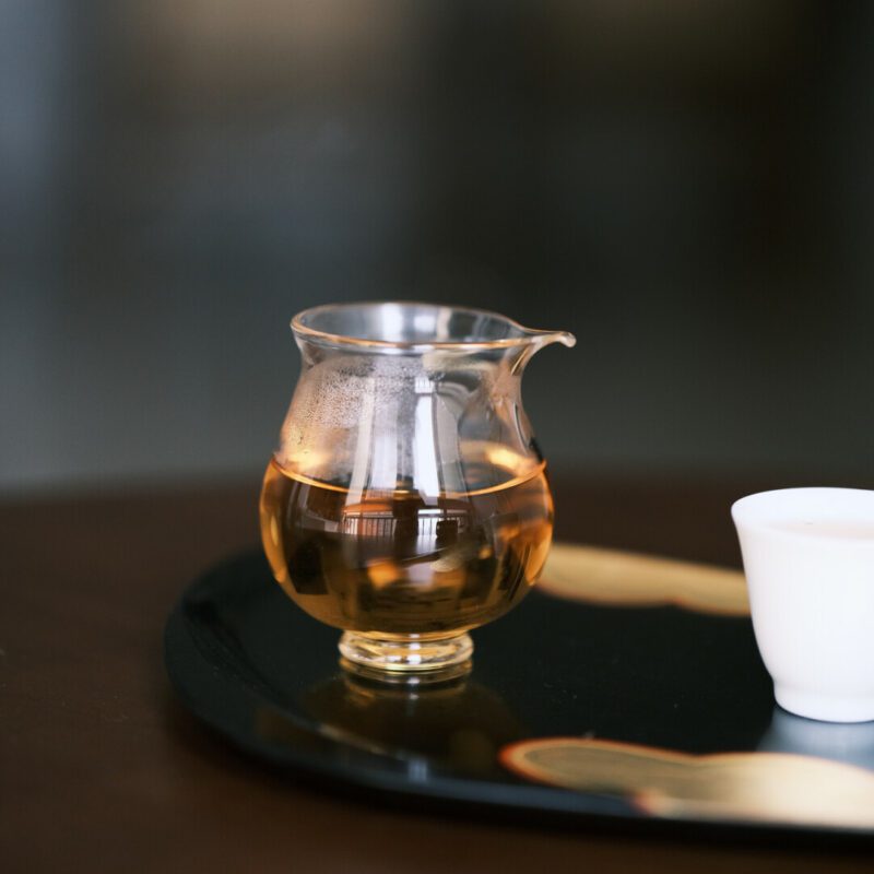 Elegant Heat Resistant Glass 120ml Fair Cup Gong Dao Bei