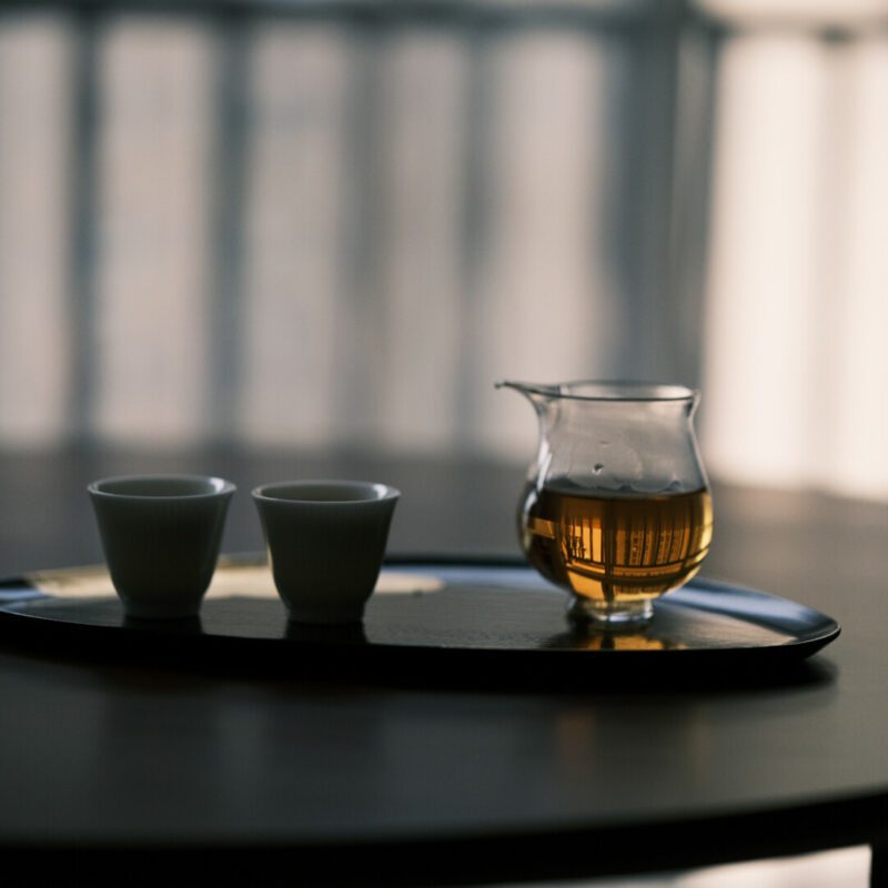 Elegant Heat Resistant Glass 120ml Fair Cup Gong Dao Bei