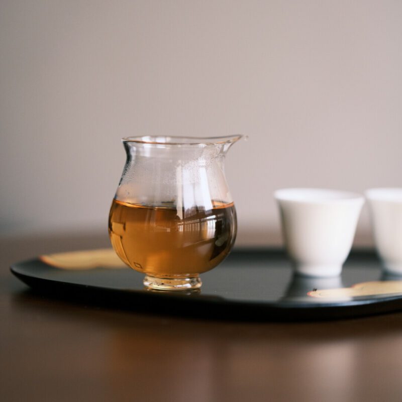 Elegant Heat Resistant Glass 120ml Fair Cup Gong Dao Bei