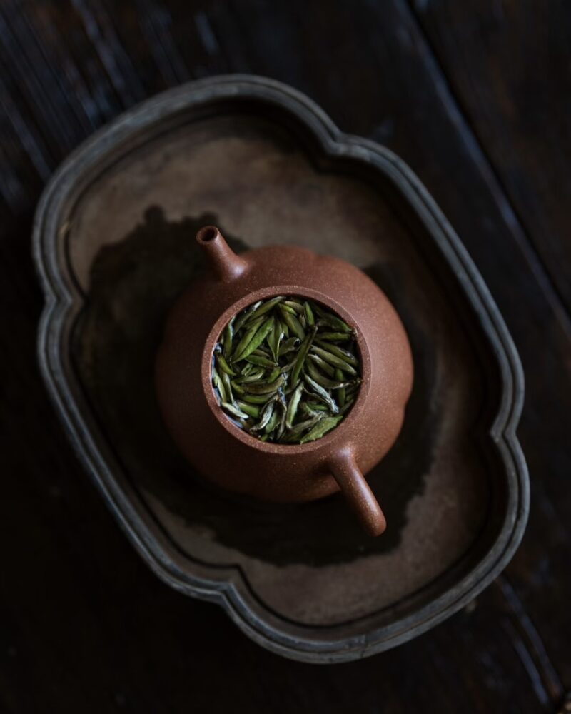 Half Handmade Jiang Po Ni Lotus Shi Piao 130ml Yixing Teapot