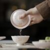 Japanese Style Jade Porcelain Sakura 100ml Gaiwan2 Japanese Style Jade Porcelain Sakura 100ml Gaiwan