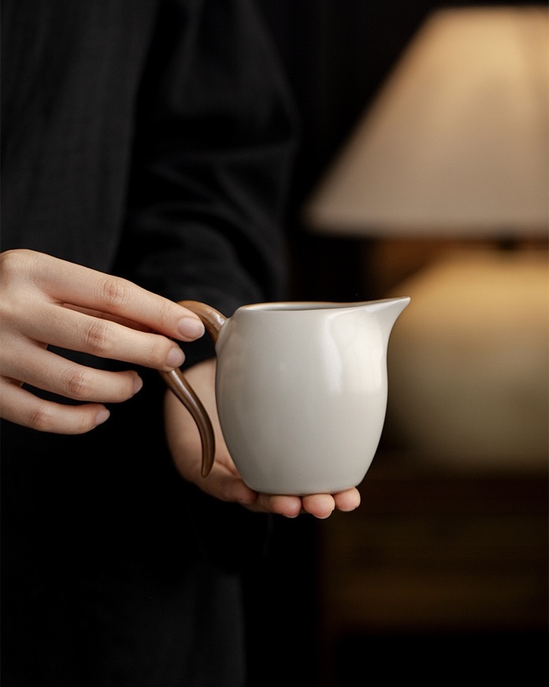 Ru Ware Ceramic Rice Yellow 120ml Gaiwan10 Vintage Style Ru Ware Ceramic Rice Yellow 120ml Gaiwan With Saucer