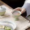 Spring Green Ceramic Willow and Swallow 100ml Gaiwan14 Spring Green Ceramic Willow and Swallow 100ml Gaiwan