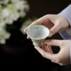 Spring Green Ceramic Willow and Swallow 100ml Gaiwan16 Spring Green Ceramic Willow and Swallow 100ml Gaiwan