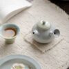 Spring Green Ceramic Willow and Swallow 100ml Gaiwan9 Spring Green Ceramic Willow and Swallow 100ml Gaiwan