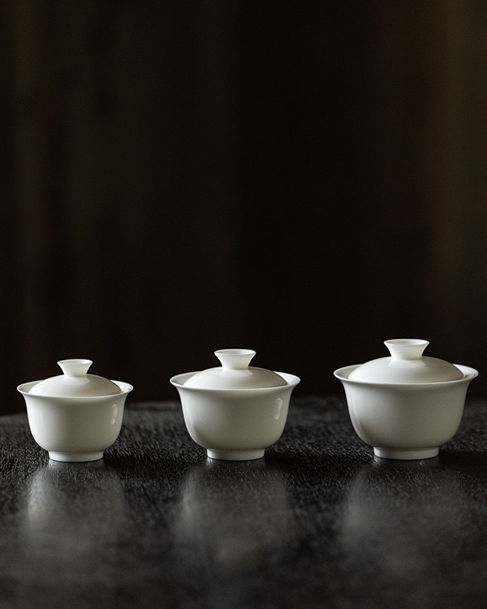 Tea Tasting Review White Porcelain 60/90/125ml Gaiwan