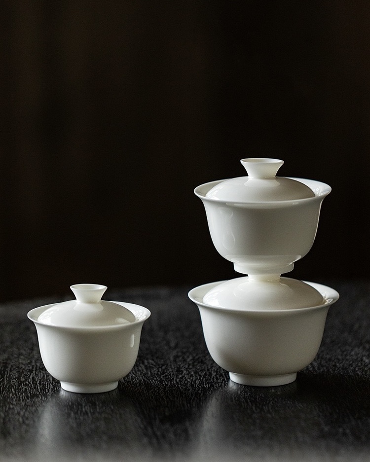 Tea Tasting Review White Porcelain 60/90/125ml Gaiwan