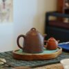 Fully Handmade Aged Zini Zi Ye Qin Quan 170ml Yixing Teapot