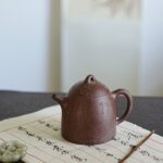 Fully Handmade Aged Zini Zi Ye Qin Quan 170ml Yixing Teapot