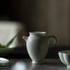 Celadon Gradient Glaze Ceramic 120ml Yuan Bao Gaiwan
