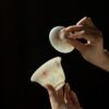Elegant Ceramic Butterfly 105ml Gaiwan3 Elegant Ceramic Butterfly 105ml Gaiwan