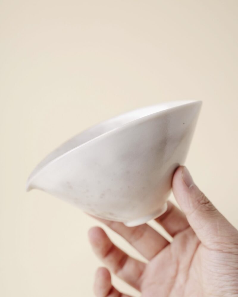 Gradient Glaze Ceramic Grayish White 100-130ml Gaiwan11 Soda Fired Gradient Glaze Ceramic Grayish White 100-130ml Gaiwan