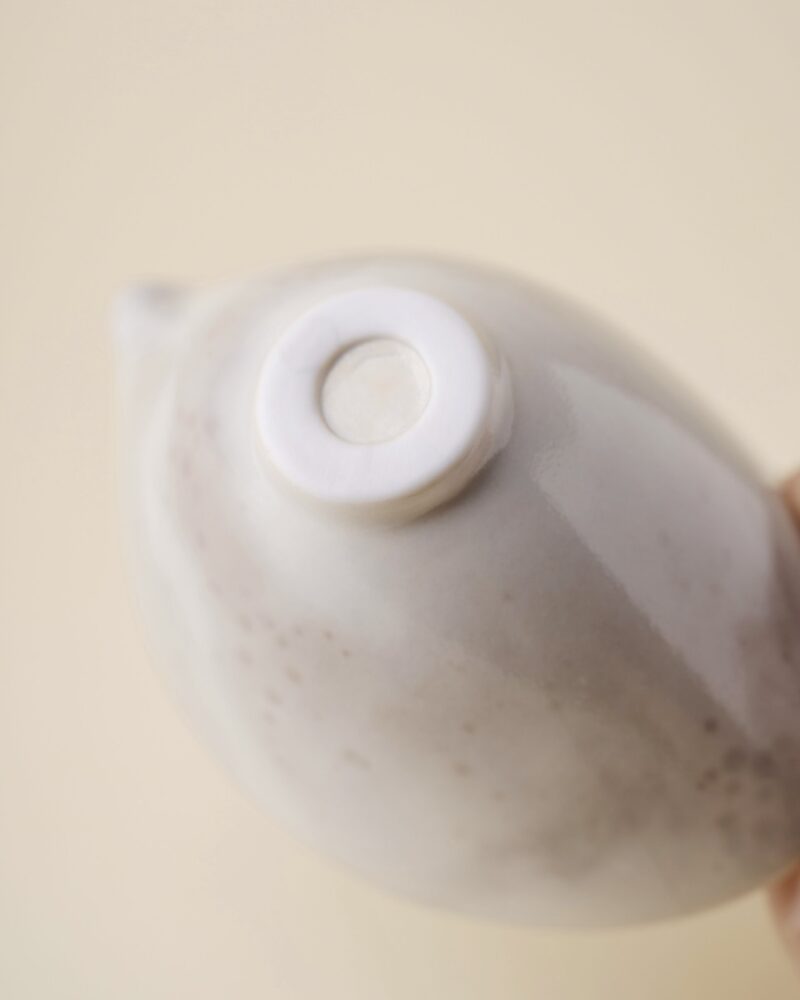 Gradient Glaze Ceramic Grayish White 100-130ml Gaiwan12 Soda Fired Gradient Glaze Ceramic Grayish White 100-130ml Gaiwan