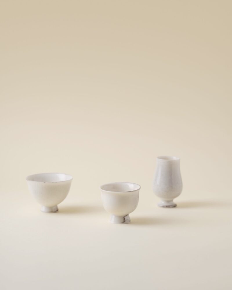 Gradient Glaze Ceramic Grayish White 100-130ml Gaiwan13 Soda Fired Gradient Glaze Ceramic Grayish White 100-130ml Gaiwan