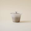 Gradient Glaze Ceramic Grayish White 100-130ml Gaiwan2 Soda Fired Gradient Glaze Ceramic Grayish White 100-130ml Gaiwan