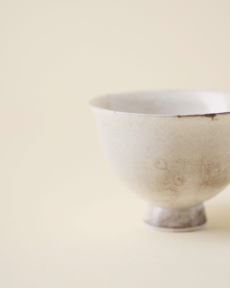Gradient Glaze Ceramic Grayish White 100-130ml Gaiwan20 Soda Fired Gradient Glaze Ceramic Grayish White 100-130ml Gaiwan