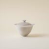 Gradient Glaze Ceramic Grayish White 100-130ml Gaiwan3 Soda Fired Gradient Glaze Ceramic Grayish White 100-130ml Gaiwan