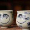 Hand-painted Qinghua Handmade Ceramic Pufferfish 90ml Host Tea Cup4 Hand-painted Qinghua Ceramic Pufferfish 90ml Host Cup