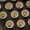 Hand-painted Underglaze Golden Qinghua Ceramic 30-40ml Guest Tea Cup