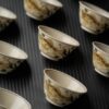 Hand-painted Underglaze Golden Qinghua Ceramic 30-40ml Guest Tea Cup