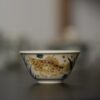 Hand-painted Underglaze Golden Qinghua Ceramic 30-40ml Guest Tea Cup