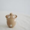 Handmade Powder Glaze Ceramic Playful Polka 110ml Gaiwan1 Handmade Powder Glaze Ceramic Playful Polka 110ml Gaiwan