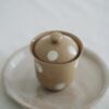 Handmade Powder Glaze Ceramic Playful Polka 110ml Gaiwan5 Handmade Powder Glaze Ceramic Playful Polka 110ml Gaiwan