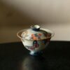 Vintage Style Ceramic Longevity Peach 160ml Gaiwan1 Vintage Style Ceramic Longevity Peach 160ml Gaiwan