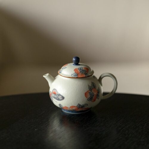 Vintage Style Ceramic Longevity Peach 170ml Chinese Teapot1 Vintage Style Ceramic Longevity Peach 170ml Chinese Teapot
