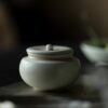 Vintage Style Gradient Glaze Ceramic 100ml Mini Tea Jar1 Vintage Style Gradient Glaze Ceramic 100ml Mini Tea Jar