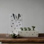 Vintage Style Yue Ware Ceramic 10-Piece Chinese Tea Set