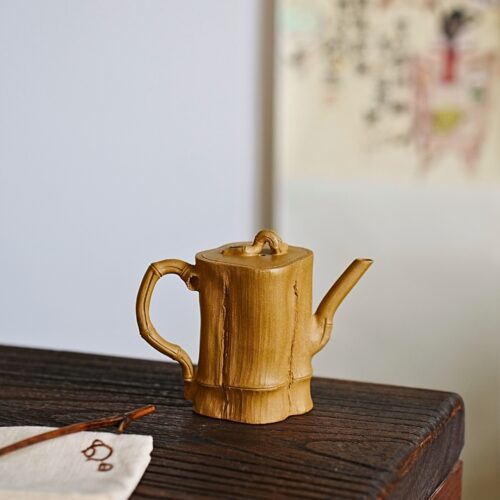 1 Fully Handmade Duanni Bamboo 120ml Yixing Teapot