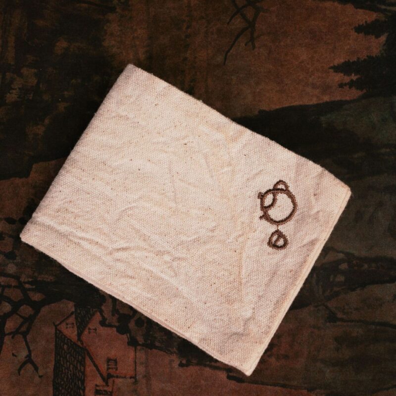 Japanese Style Fabric Embroidery Tea Towel & Tea Mat