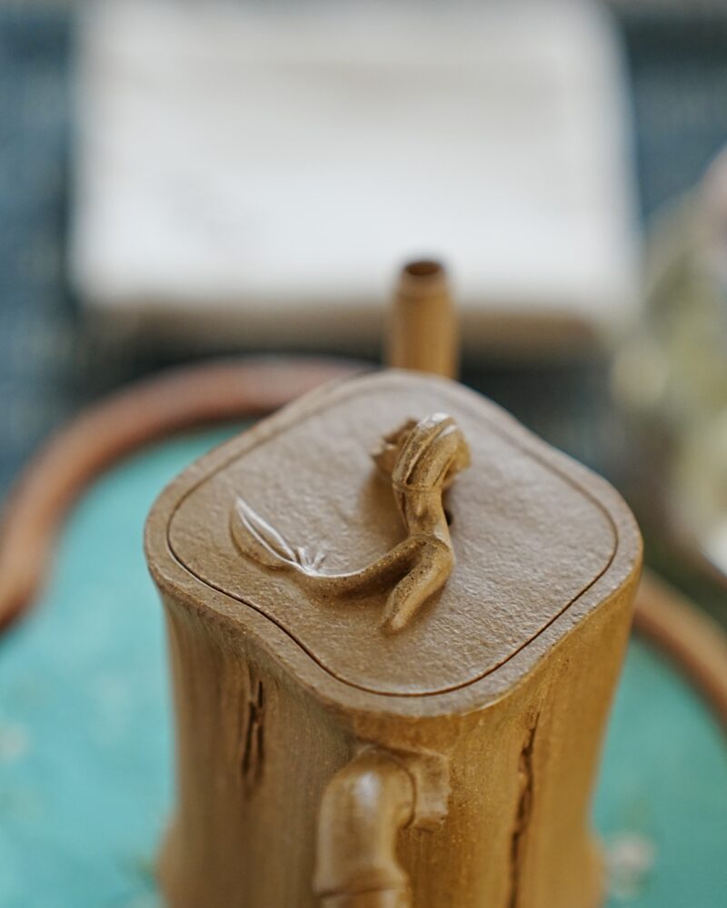 5 Fully Handmade Duanni Bamboo 120ml Yixing Teapot