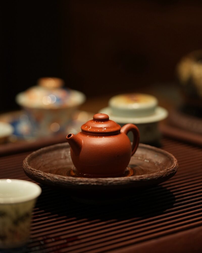 Half Handmade Zhuni Ju Lun 90ml Yixing Teapot3 Half Handmade Zhuni Ju Lun 90ml Yixing Teapot
