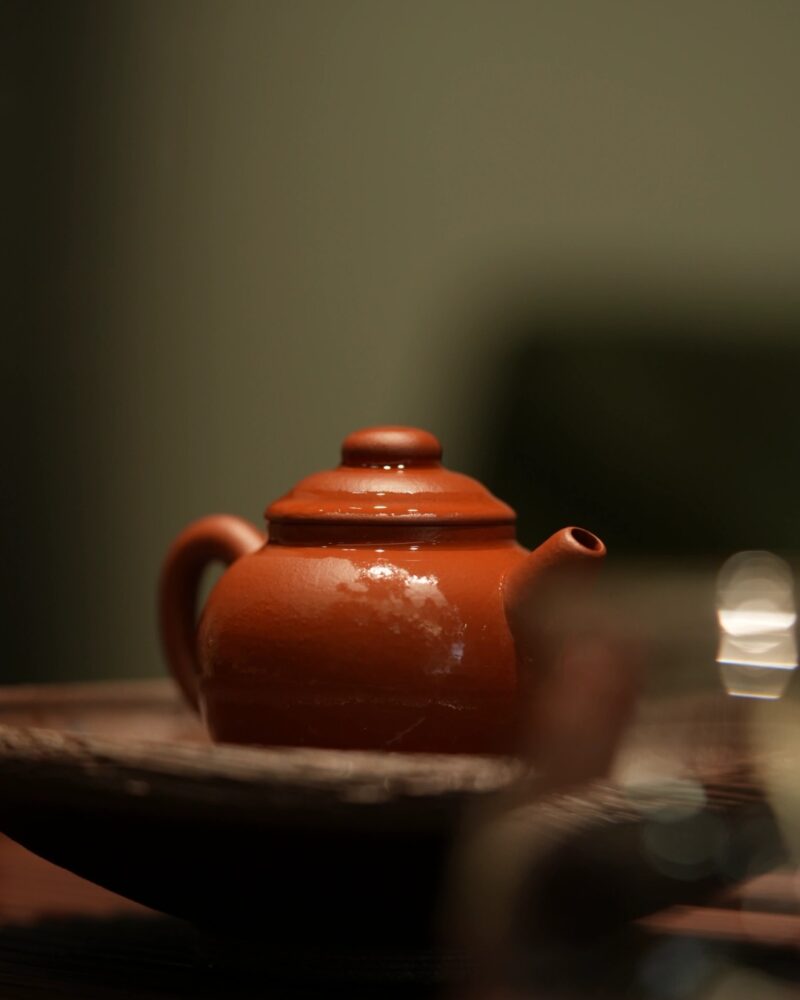 Half Handmade Zhuni Ju Lun 90ml Yixing Teapot9 Half Handmade Zhuni Ju Lun 90ml Yixing Teapot