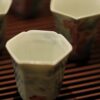 Hand-painted Qinghua Underglaze Red Ceramic 60ml Lake Stone Aroma Cup Tea Cup