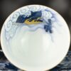 3 Handmade Hand-painted Qing Hua Ceramic Longma Spirit 120ml Gaiwan