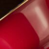7 Hand-painted Ceramic Carmine Red Golden Carp Offering Treasure 120ml Gaiwan