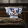 8 Handmade Hand-painted Qing Hua Ceramic Longma Spirit 120ml Gaiwan