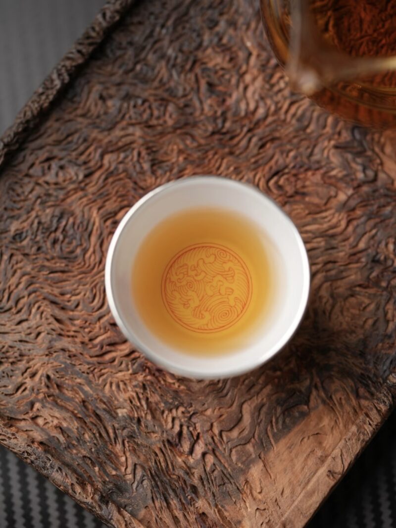 8ec1b059b1548b8129f6a528cfd545d Handmade Hand-painted Fen Cai Ceramic Ranchu Goldfish 30ml Tea Cup – Preorder Ship in 20 Days