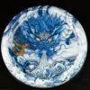 Handmade Hand-painted Qing Hua Ceramic  Dragon Drawing Water 120ml  Gaiwan