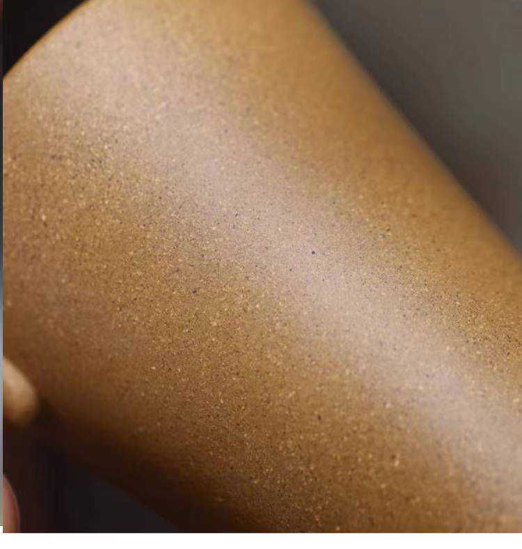 Hand-painted Zisha Yixing Duanni Lotus 145ml Tea Cup