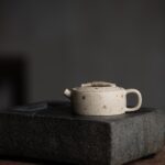 Fully Handmade White Duanni Golden Flakes Han Wa 100ml Yixing Teapot - Pre order Shipping in 20 days