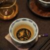 Hand-painted Qinghua Wood-kiln Fired Ceramic Lotus and Crane 80ml Host Tea Cup6 Hand-painted Qinghua Wood-kiln Fired Ceramic Lotus and Crane 80ml Host Cup